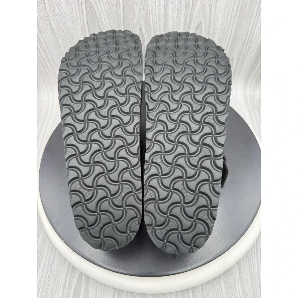 Papillio By Birkenstock Womens Size 9 Reg Black Gizeh Pap Flex Platform Sandals